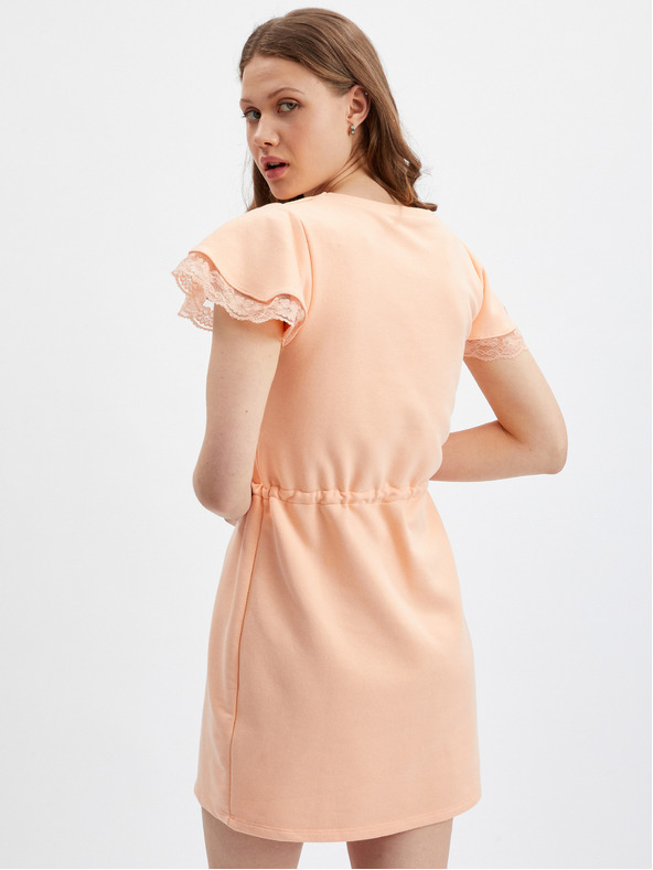 Orsay ORSAY barackszínű női kapucnis ruha