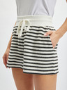Orsay ORSAY fekete-fehér csíkos női melegítő rövidnadrág