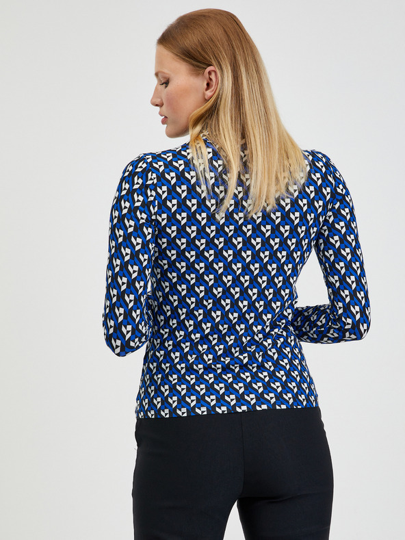 Orsay ORSAY kék mintás női garbó