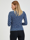 Orsay ORSAY kék mintás női garbó
