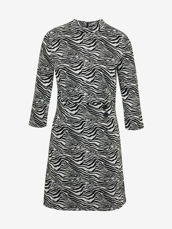 Orsay ORSAY fekete-fehér mintás női ruha