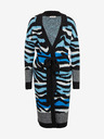 Orsay ORSAY kék-fekete mintás női kardigán