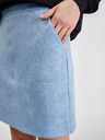 Orsay ORSAY világoskék velúr női szoknya