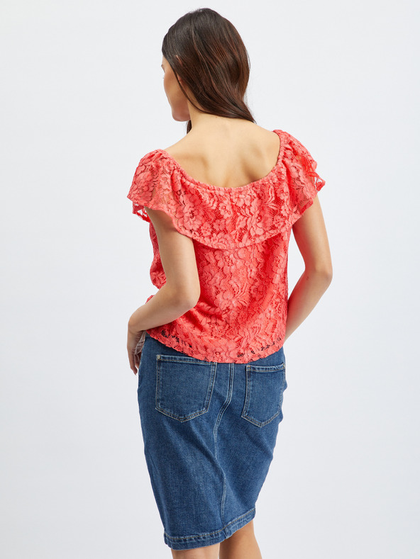 Orsay ORSAY rózsaszín női csipkés blúz