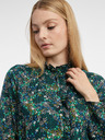 Orsay ORSAY sötétzöld női virágos blúz