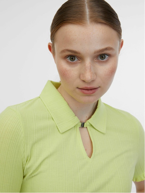 Orsay ORSAY sárga női csíkos póló