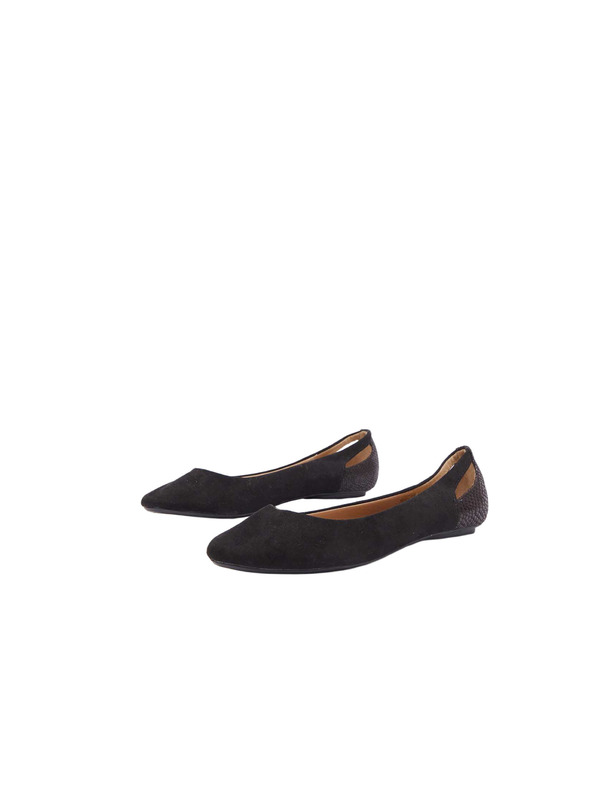 CAMAIEU Fekete balerina cipő CAMAIEU