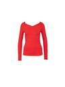 CAMAIEU Piros hosszú ujjú póló CAMAIEU