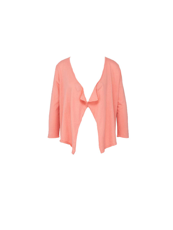 CAMAIEU Rózsaszín rövid kardigán CAMAIEU