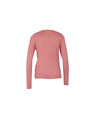 CAMAIEU Rózsaszín gombos pulóver