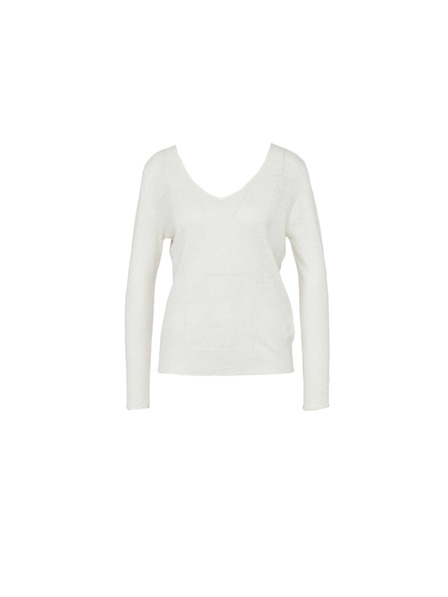 CAMAIEU Krémszínű pulóver CAMAIEU