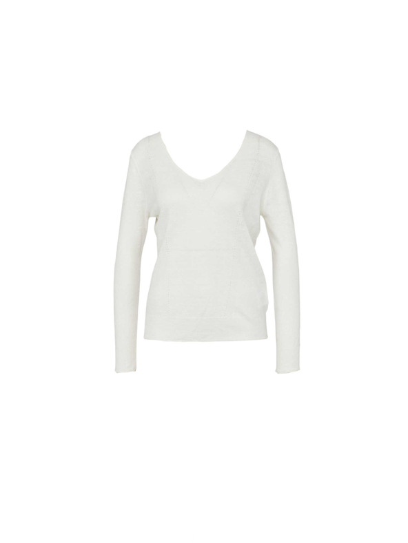 CAMAIEU Krémszínű pulóver CAMAIEU