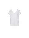 CAMAIEU Fehér rövid ujjú póló