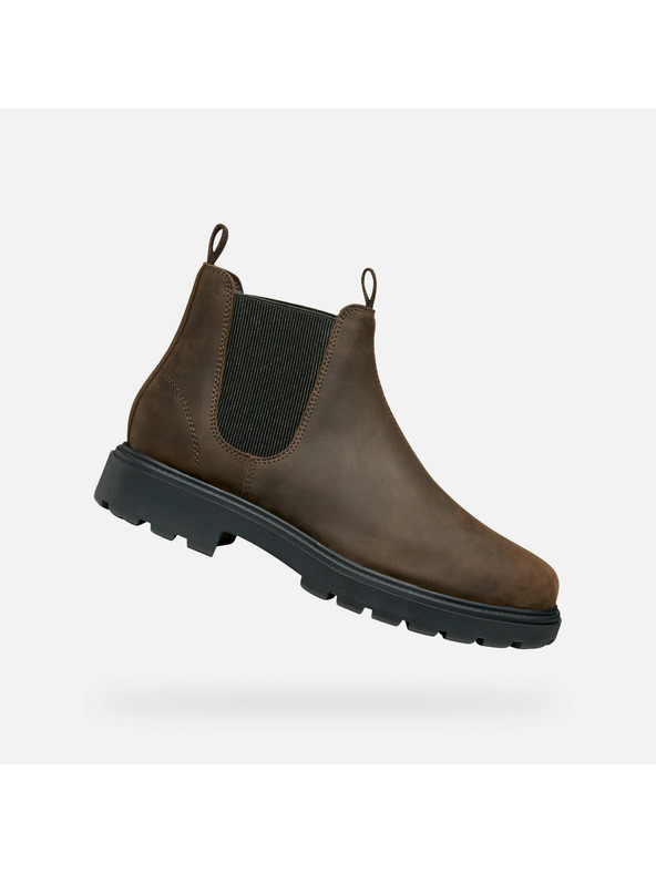 Geox Sötétbarna férfi bokacsizma Geox Spherica EC7