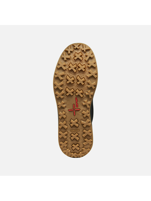 Geox Sötétbarna férfi bokacsizma Geox Granito + Grip B A