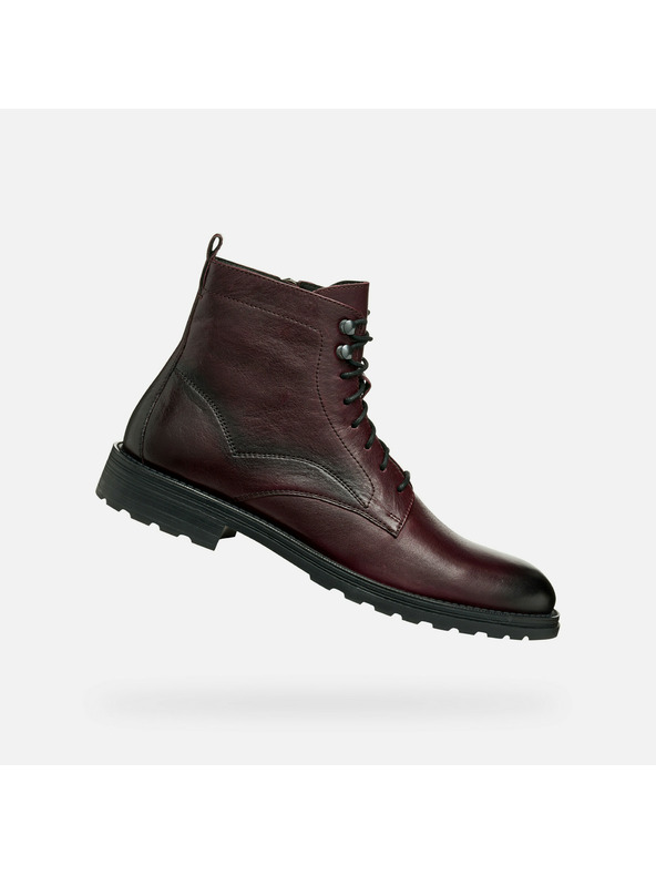 Geox Bordó férfi bokacsizma Geox Redclif