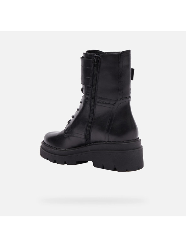 Geox Fekete Női Geox Felleny bokacsizma