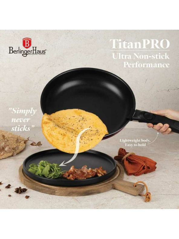 Berlingerhaus 12 db-os edénykészlet levehető fogantyúval Leonardo Collection BERLINGERHAUS