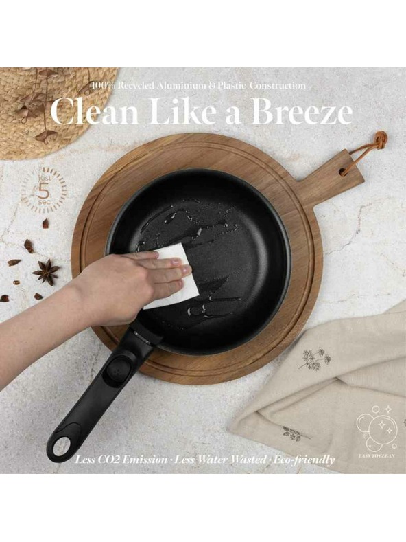 Berlingerhaus 12 db-os edénykészlet levehető fogantyúval Leonardo Collection BERLINGERHAUS