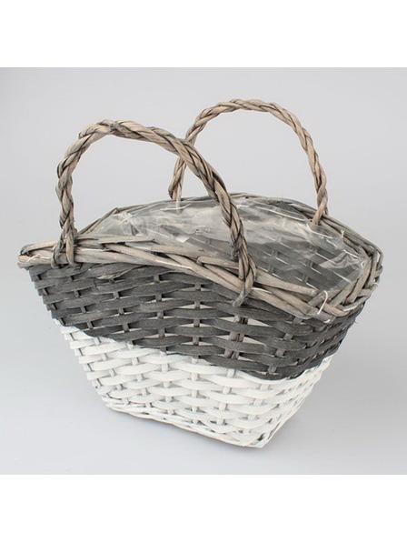 Casa de Engel Rattan virágtartó PVC-vel, 0/34