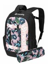 Meatfly Meatfly hátizsák Basejumper Pink Flowers 22 L + TOLLTARTÓ | Térfogat 22 L
