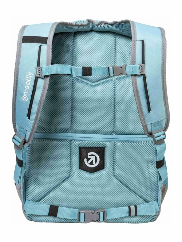 Meatfly Meatfly hátizsák Exile Grey Heather / Aqua 24 L + TOLLTARTÓ | Szürke | Térfogat 24 L