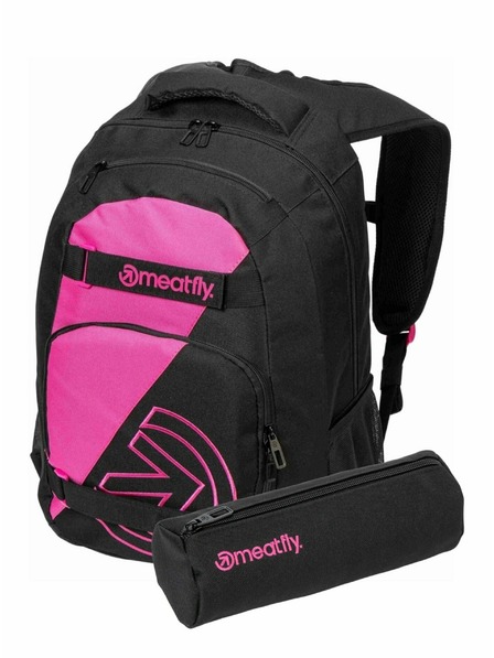 Meatfly Meatfly hátizsák Exile Pink / Black 24 L + TOLLTARTÓ | Térfogat 24 L