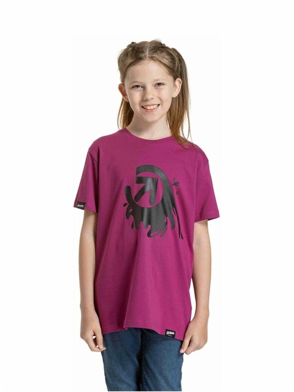 Meatfly Meatfly gyerek póló Splash Raspberry