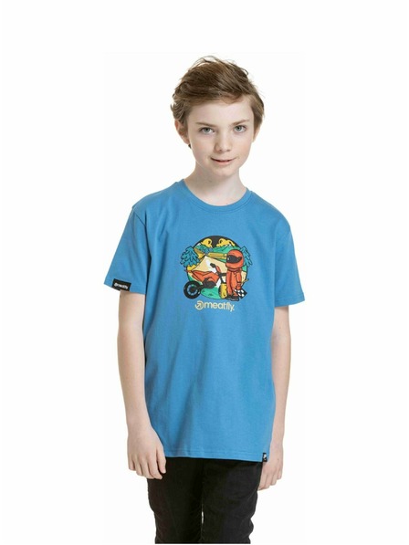 Meatfly Meatfly gyerek póló Moto Blue | Kék