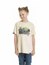 Meatfly Meatfly gyerek póló Skejters Sand | Homok