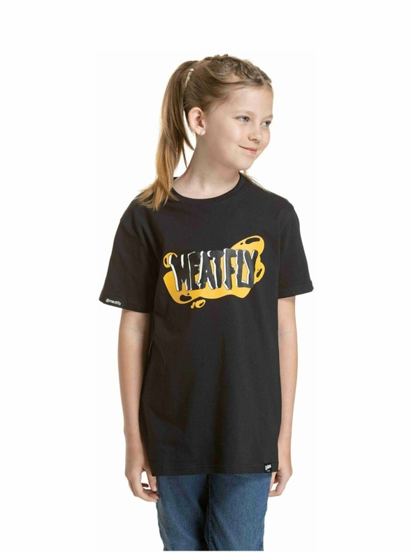 Meatfly Meatfly gyerek póló Fleck Black