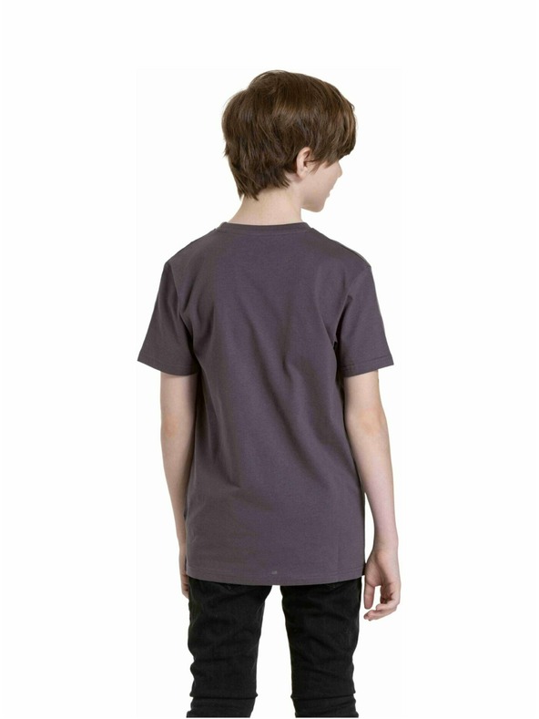 Meatfly Meatfly gyerek póló Bart Mystic Grey | Szürke | Méret 134 | 100% pamut