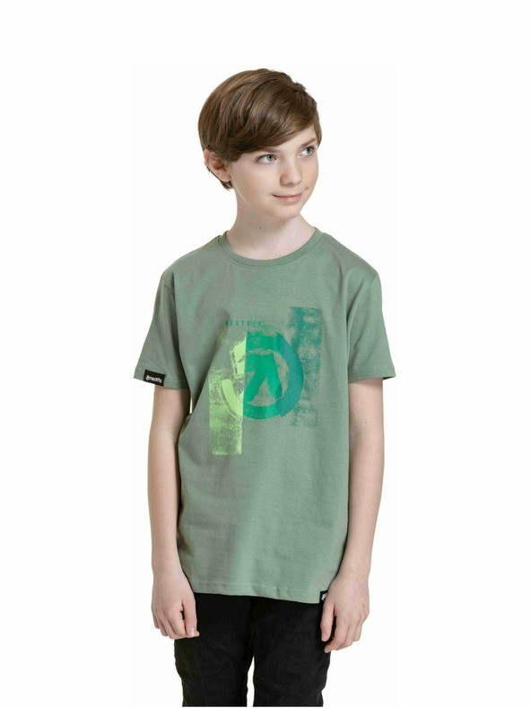 Meatfly Meatfly gyerek póló Artee Olive | Zöld