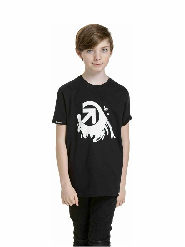 Meatfly Meatfly gyerek póló Splash Fekete | Fekete