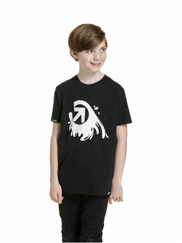 Meatfly Meatfly gyerek póló Splash Fekete | Fekete