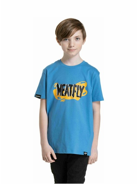 Meatfly Meatfly gyerek póló Fleck Kék