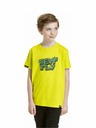 Meatfly Meatfly gyerek póló Rock Biztonsági sárga | Sárga