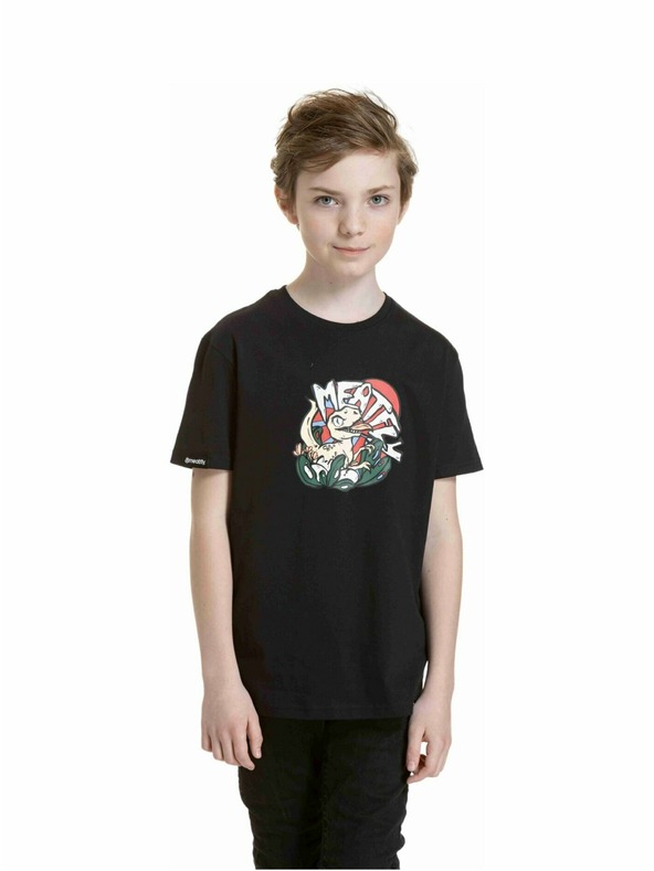 Meatfly Meatfly gyerek póló Dino Fekete