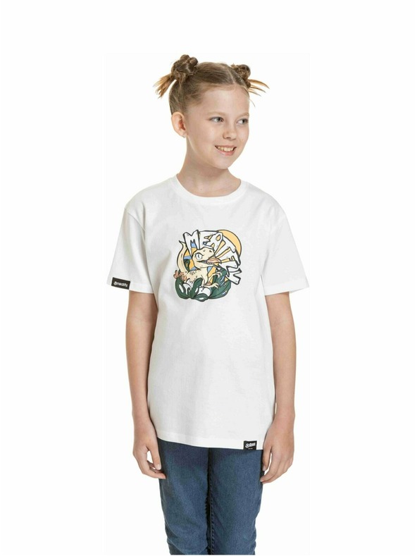 Meatfly Meatfly gyerek póló Dino Fehér