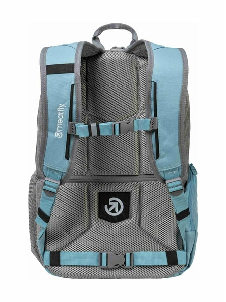 Meatfly Meatfly hátizsák Basejumper Grey Heather / Aqua 22 L + TOLLTARTÓ | Szürke | Térfogat 22 L