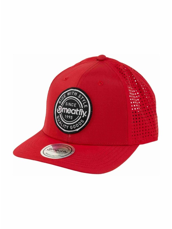 Meatfly Meatfly baseball sapka Ollie Perfor Cap Piros Label | Piros |