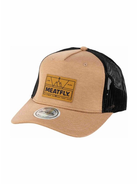 Meatfly Meatfly baseball sapka Corey Trucker Bézs Live | Fekete |