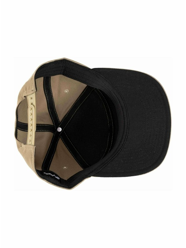 Meatfly Meatfly baseball sapka Creeper 6 Panel Snapback Olive / Fekete Logo | Fekete | Méret