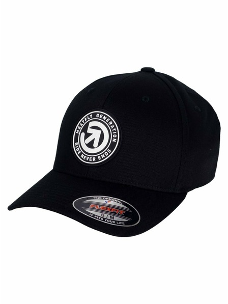 Meatfly Meatfly baseball sapka Raptor Flexfit Generation Black