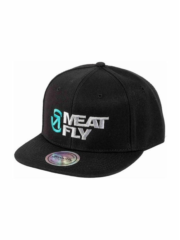Meatfly Meatfly baseball sapka Ness Snapback Fekete / Szürke Revital | Fekete | Méret