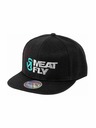 Meatfly Meatfly baseball sapka Ness Snapback Fekete / Szürke Revital | Fekete | Méret