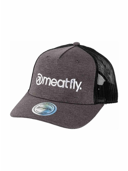 Meatfly Meatfly baseball sapka Horton Trucker Szürke / Fehér Logo | Fekete | Méret
