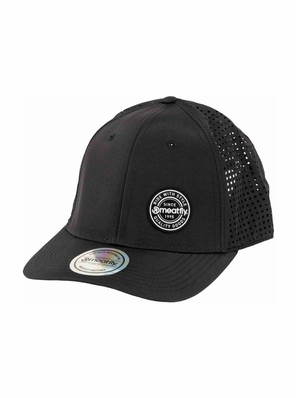 Meatfly Meatfly baseball sapka Ollie Perfor Cap Black Round | Fekete |