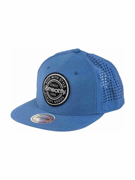 Meatfly Meatfly baseball sapka Nylan Perfor Snapback Blue Label | Fekete |