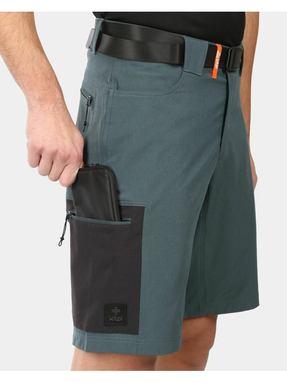 Kilpi Férfi outdoor rövidnadrág Kilpi NAVIA-M Sötétzöld